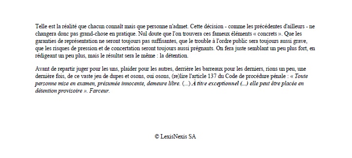 Le serment d'hypocrite Le serment d'hypocrite