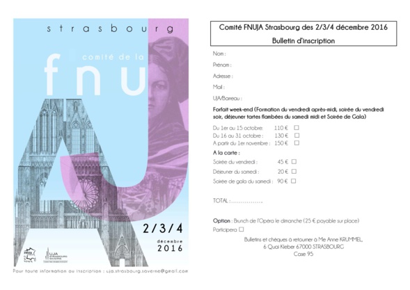Comité décentralisé à Strasbourg du 2 au 4 décembre 2016 Comité décentralisé à Strasbourg du 2 au 4 décembre 2016