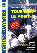 Découvrez en avant-première le Jeunes Avocats Magazine n°101, bientôt dans vos toques ! Découvrez en avant-première le Jeunes Avocats Magazine n°101, bientôt dans vos toques !