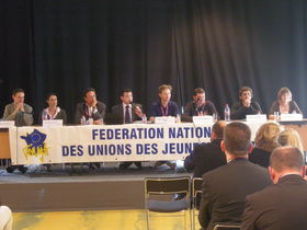 Visite 'suprise' de Jean-Michel Darrois à la FNUJA Visite 'suprise' de Jean-Michel Darrois à la FNUJA