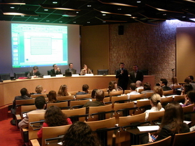 Ouverture de la Journée par Romain CARAYOL, Président de la FNUJA, et Yannick SALA, Président de l'UJA de Paris Ouverture de la Journée par Romain CARAYOL, Président de la FNUJA, et Yannick SALA, Président de l'UJA de Paris