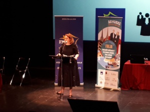 Congrès Bayonne 2018 - Alexandra Boiramé, Présidente d'honneur - Aminata Niakate, Présidente - Jean-Baptiste Blanc Premier Vice-Président Congrès Bayonne 2018 - Alexandra Boiramé, Présidente d'honneur - Aminata Niakate, Présidente - Jean-Baptiste Blanc Premier Vice-Président