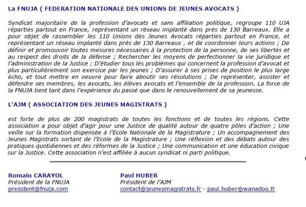 LES JEUNES AVOCATS ET LES JEUNES MAGISTRATS, ENSEMBLE POUR UN GUIDE DES BONNES PRATIQUES EN GARDE A VUE !