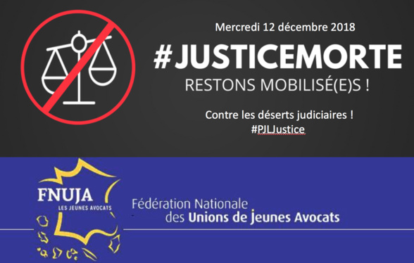 Mobilisation contre le PLJ Justice - Nouvelle journée "Justice morte" le 12 décembre ! Mobilisation contre le PLJ Justice - Nouvelle journée "Justice morte" le 12 décembre !