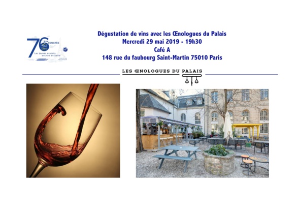 Les jeunes avocats entrent en Seine !  76ème Congrès de la FNUJA à Paris du 29 mai au 2 juin 2019 !!!
