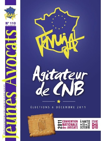 CLIQUEZ SUR LA COUVERTURE POUR CONSULTER JEUNES AVOCATS MAGAZINE