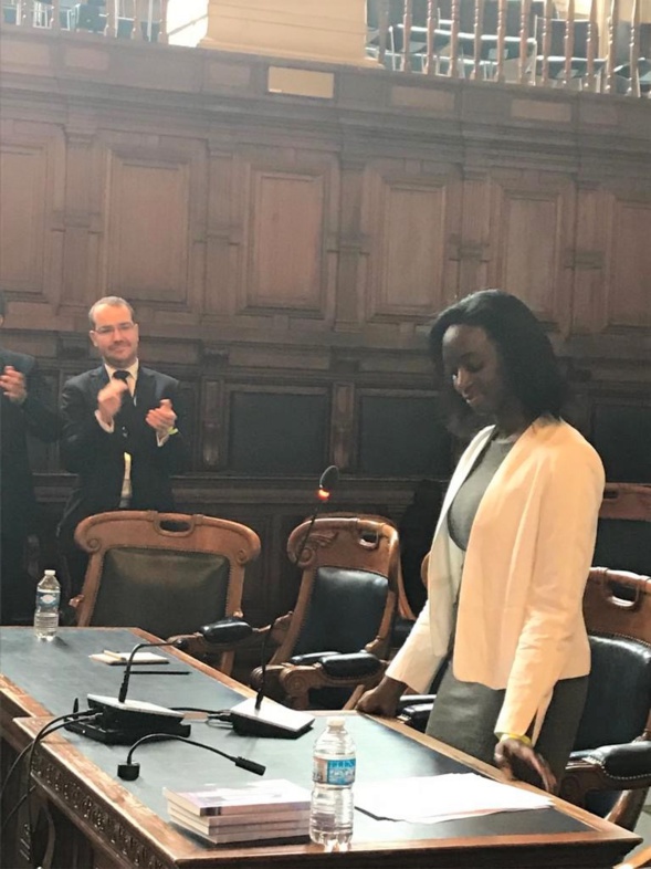 Discours d'Aminata NIAKATE - Séance solennelle d’ouverture du 76ème congrès de la FNUJA à Paris
