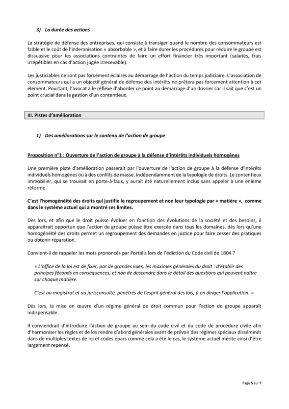 Audition à l'Assemblée Nationale de la FNUJA "action groupe"