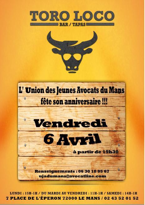 L'UJA du MANS fête son Anniversaire !
