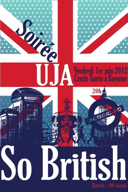 BAYONNE - Soirée Annuelle : "So British !"