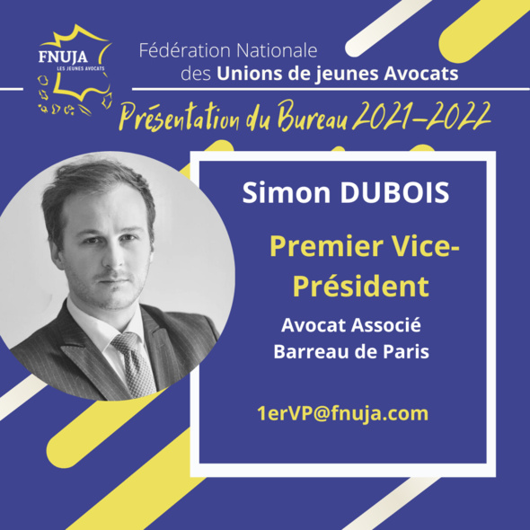 Les membres du Bureau pour l'année 2021-2022
