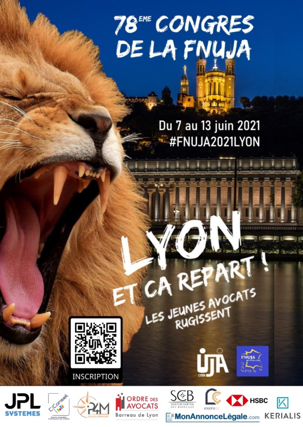 78ème Congrès de la FNUJA - LYON et ça repart : les Jeunes avocats rugissent