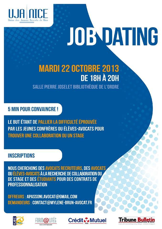 NICE - Job Dating - Le 22 Octobre 2013