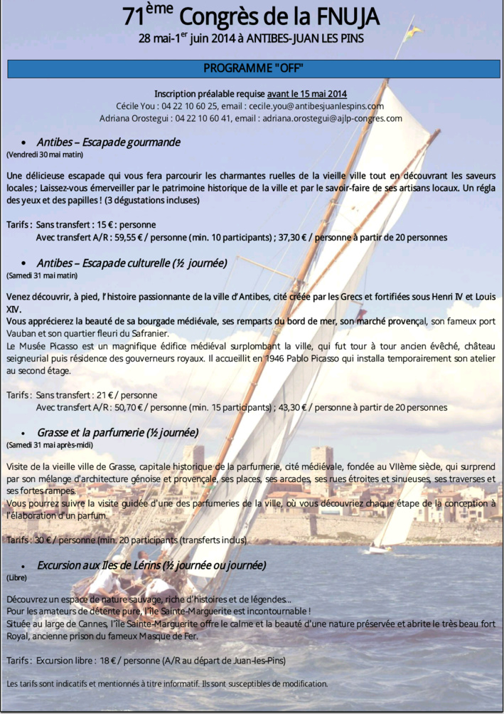 CONGRES 2014 : Les jeunes avocats gardent le cap CONGRES 2014 : Les jeunes avocats gardent le cap