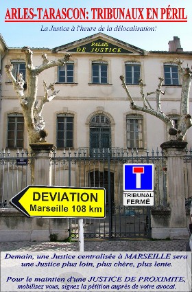 Les mobilisations du TGI de Tarascon Les mobilisations du TGI de Tarascon