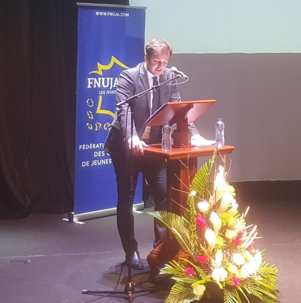 Discours de Simon Dubois - Séance solennelle d'ouverture du 80ème Congrès de la FNUJA en Guadeloupe
