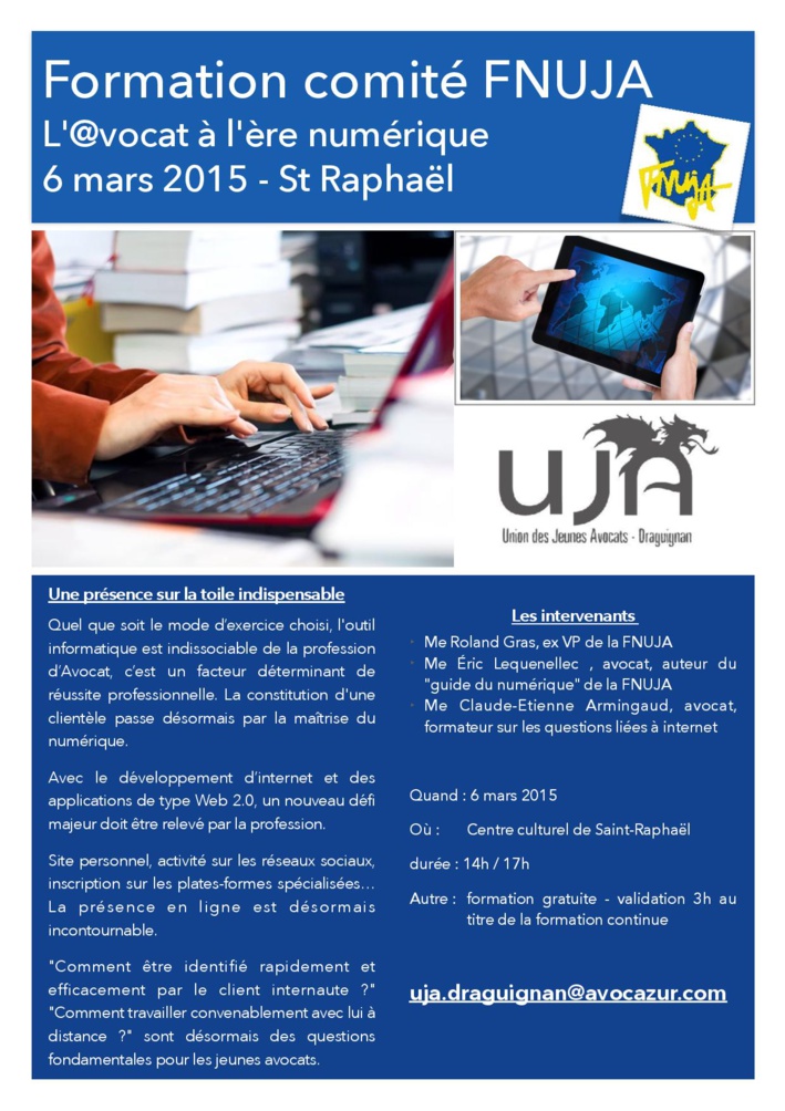 Comité décentralisé du 6 au 8 mars 2015 à Saint Raphaël