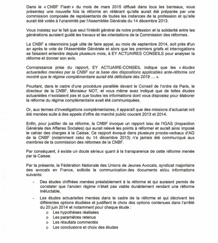 CNBF - la réforme de la discorde - Nous ne lâchons pas !