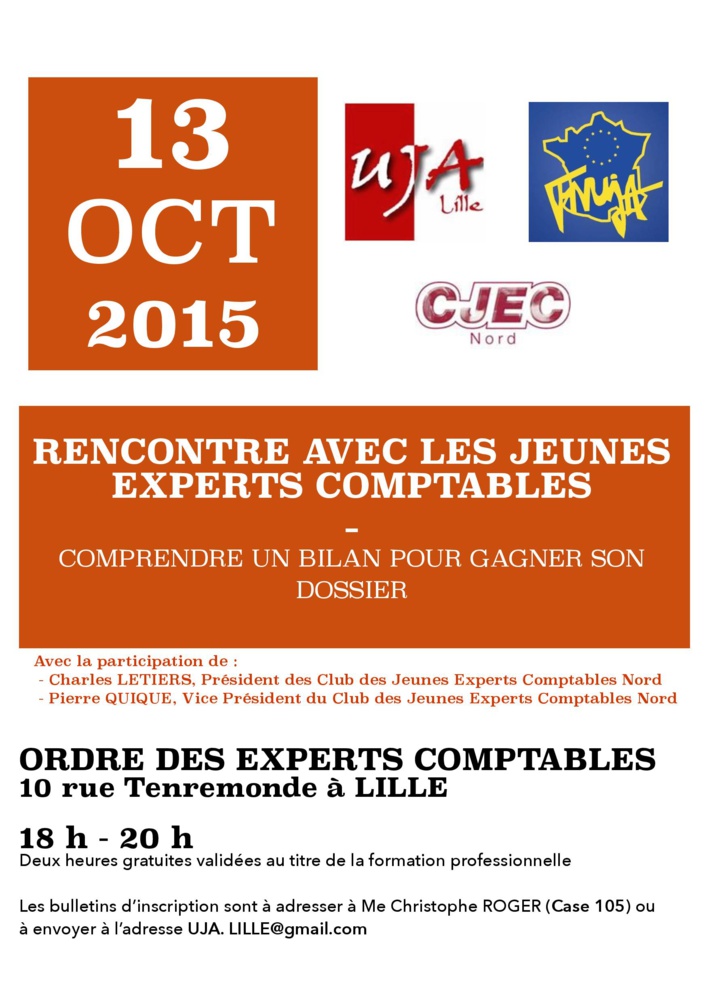 LILLE - Formation: Comprendre un bilan pour gagner son dossier