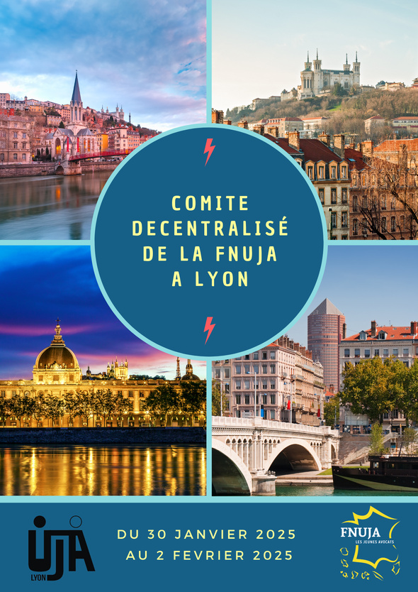 Comité décentralisé de la FNUJA de l'UJA de Lyon du 30 janvier au 2 février 2025