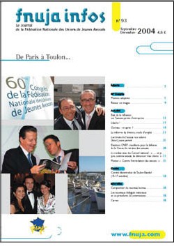 FNUJA INFOS N°93 FNUJA INFOS N°93