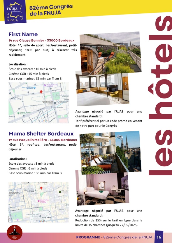 82ème congrès de la FNUJA à Bordeaux : « Jeunes Avocats, Grands crus de Demain » 82ème congrès de la FNUJA à Bordeaux : « Jeunes Avocats, Grands crus de Demain »