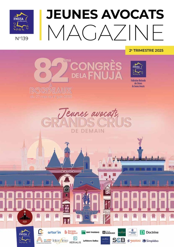 Jeunes Avocats Magazine n° 139