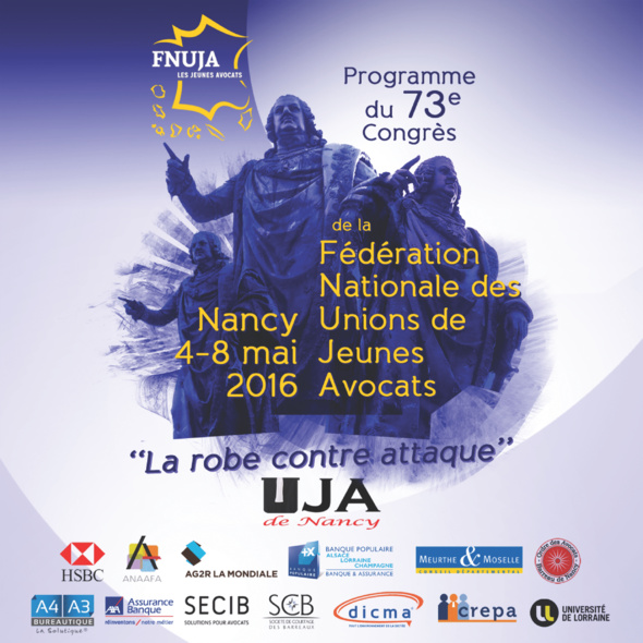 73ème Congrès de la FNUJA à NANCY