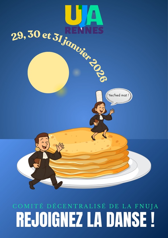 Comité décentralisé de la FNUJA de l'UJA de Rennes du 29 janvier au 1er février 2026 Comité décentralisé de la FNUJA de l'UJA de Rennes du 29 janvier au 1er février 2026