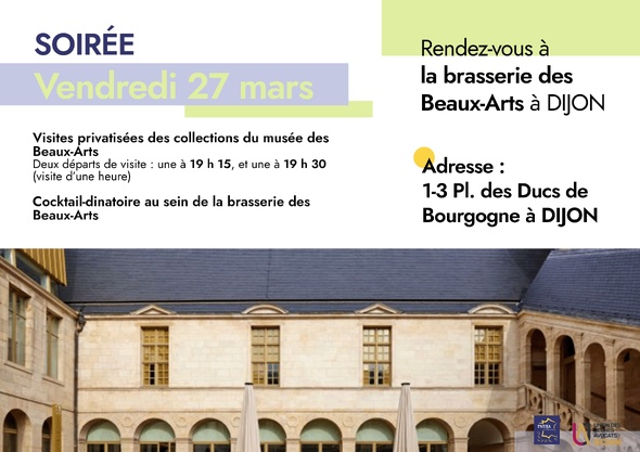 Comité décentralisé de la FNUJA de l'UJA de Dijon du 26 au 29 mars 2026 Comité décentralisé de la FNUJA de l'UJA de Dijon du 26 au 29 mars 2026