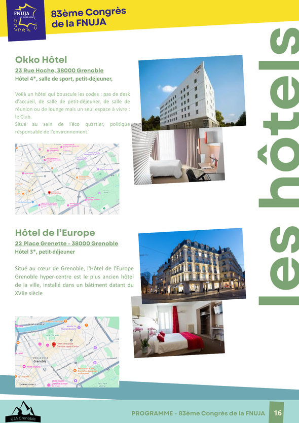 83ème congrès de la FNUJA à Grenoble : « Les jeunes avocats prennent de la hauteur » 83ème congrès de la FNUJA à Grenoble : « Les jeunes avocats prennent de la hauteur »