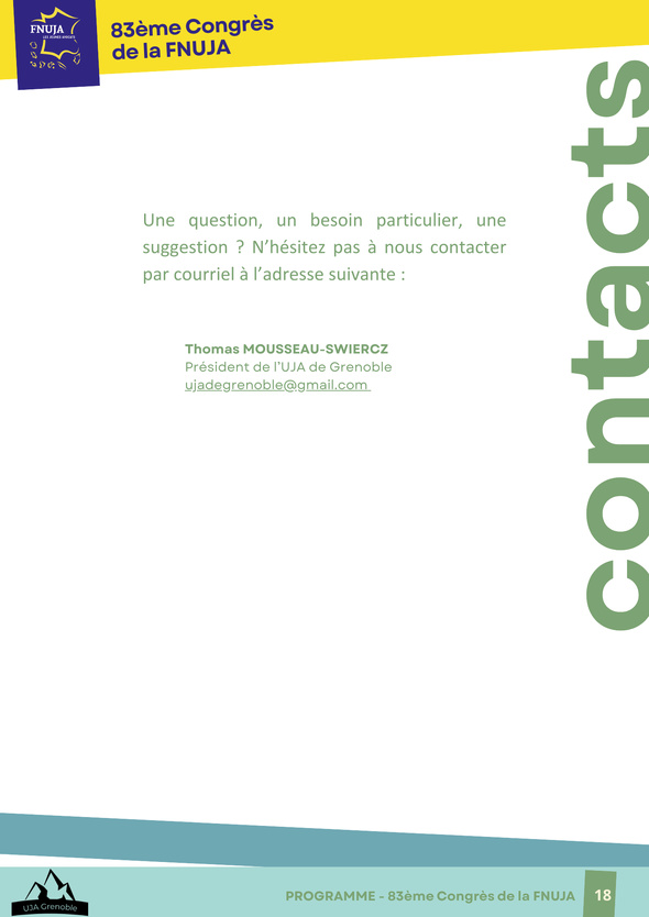 83ème congrès de la FNUJA à Grenoble : « Les jeunes avocats prennent de la hauteur » 83ème congrès de la FNUJA à Grenoble : « Les jeunes avocats prennent de la hauteur »