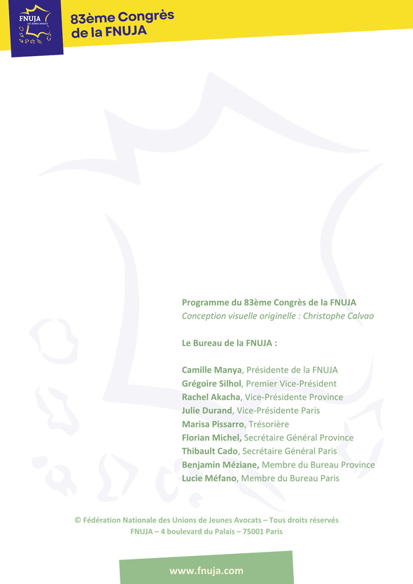 83ème congrès de la FNUJA à Grenoble : « Les jeunes avocats prennent de la hauteur »