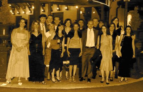 L'équipe de l'ADEA au complet lors de la soirée de Gala