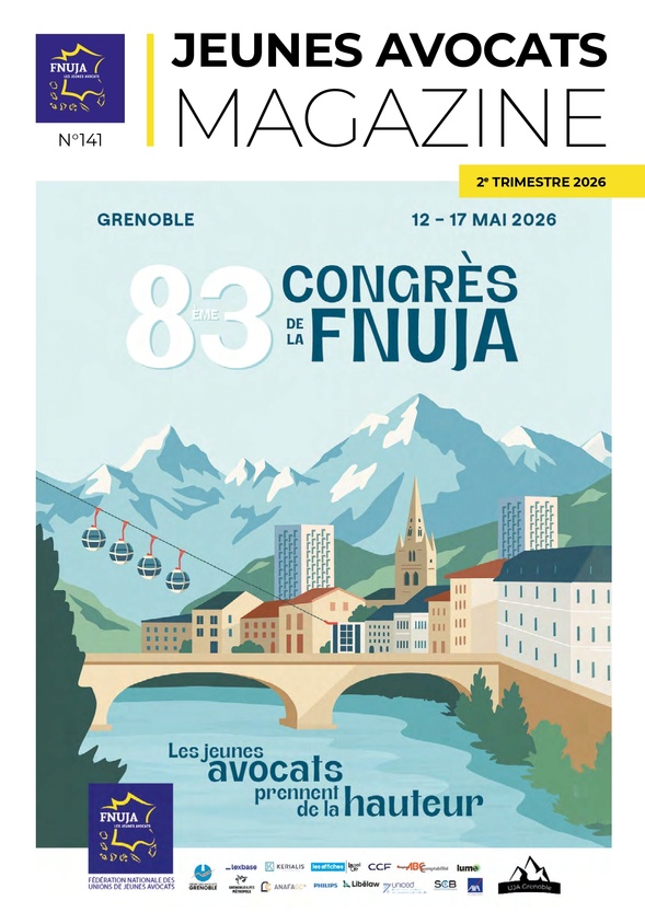 Jeunes Avocats Magazine n° 141