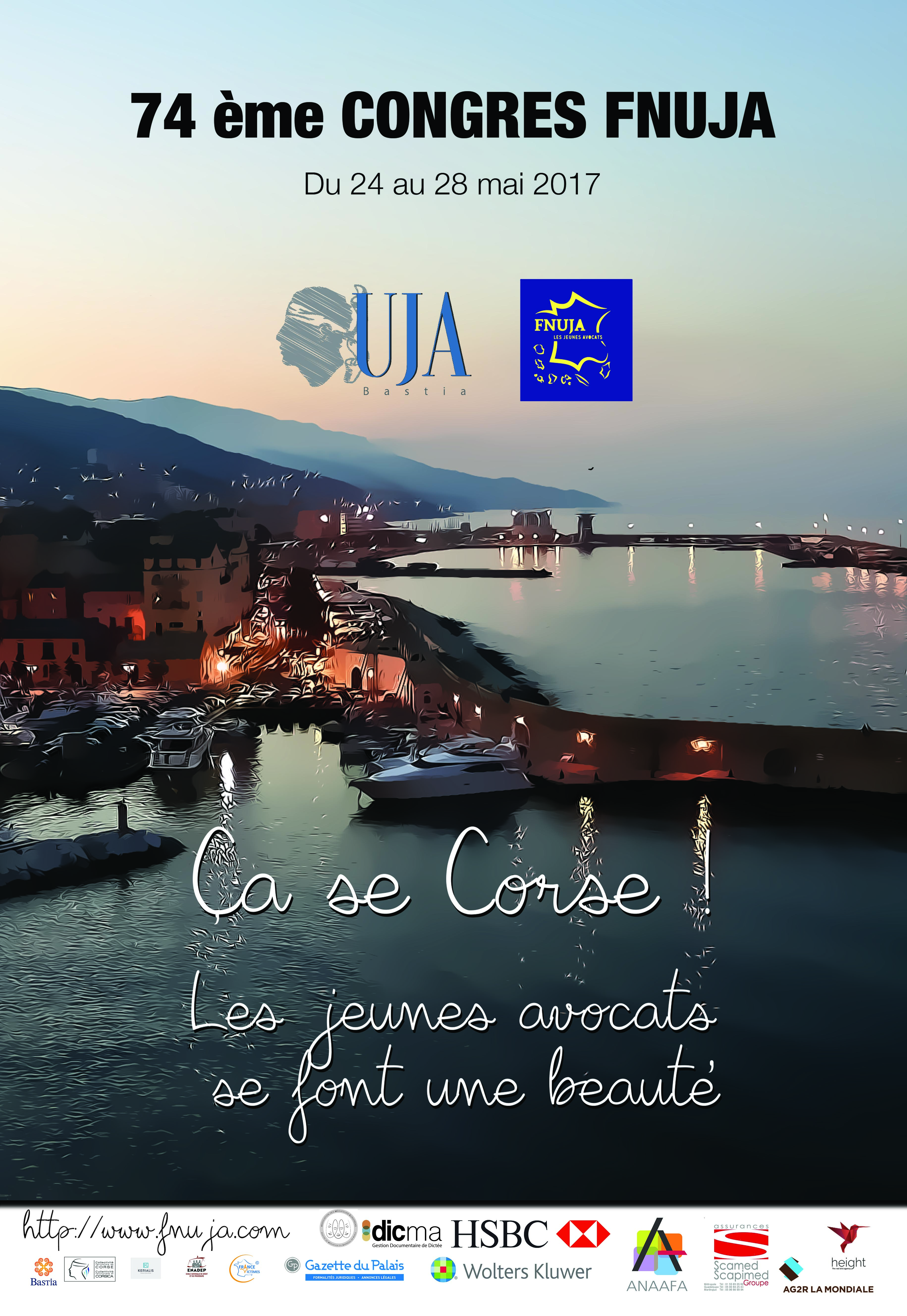 Financez votre participation au 74ème congrès FNUJA à Bastia grâce au FIFPL !