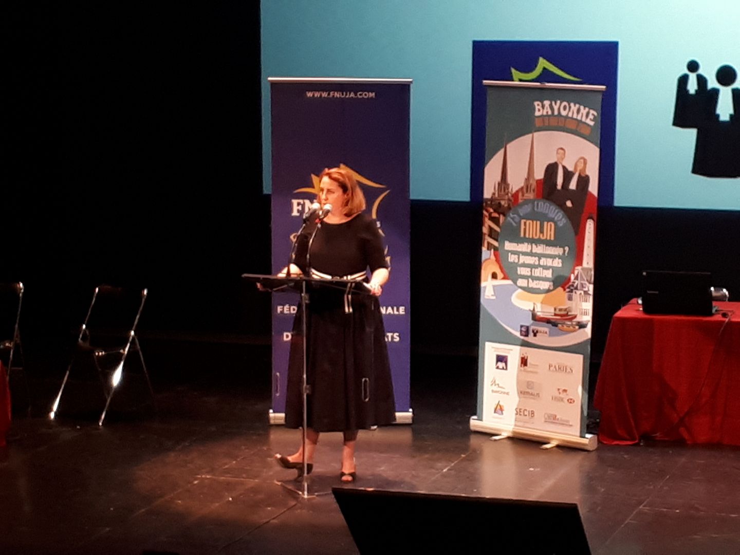 Congrès Bayonne 2018 - Alexandra Boiramé, Présidente d'honneur - Aminata Niakate, Présidente - Jean-Baptiste Blanc Premier Vice-Président Congrès Bayonne 2018 - Alexandra Boiramé, Présidente d'honneur - Aminata Niakate, Présidente - Jean-Baptiste Blanc Premier Vice-Président