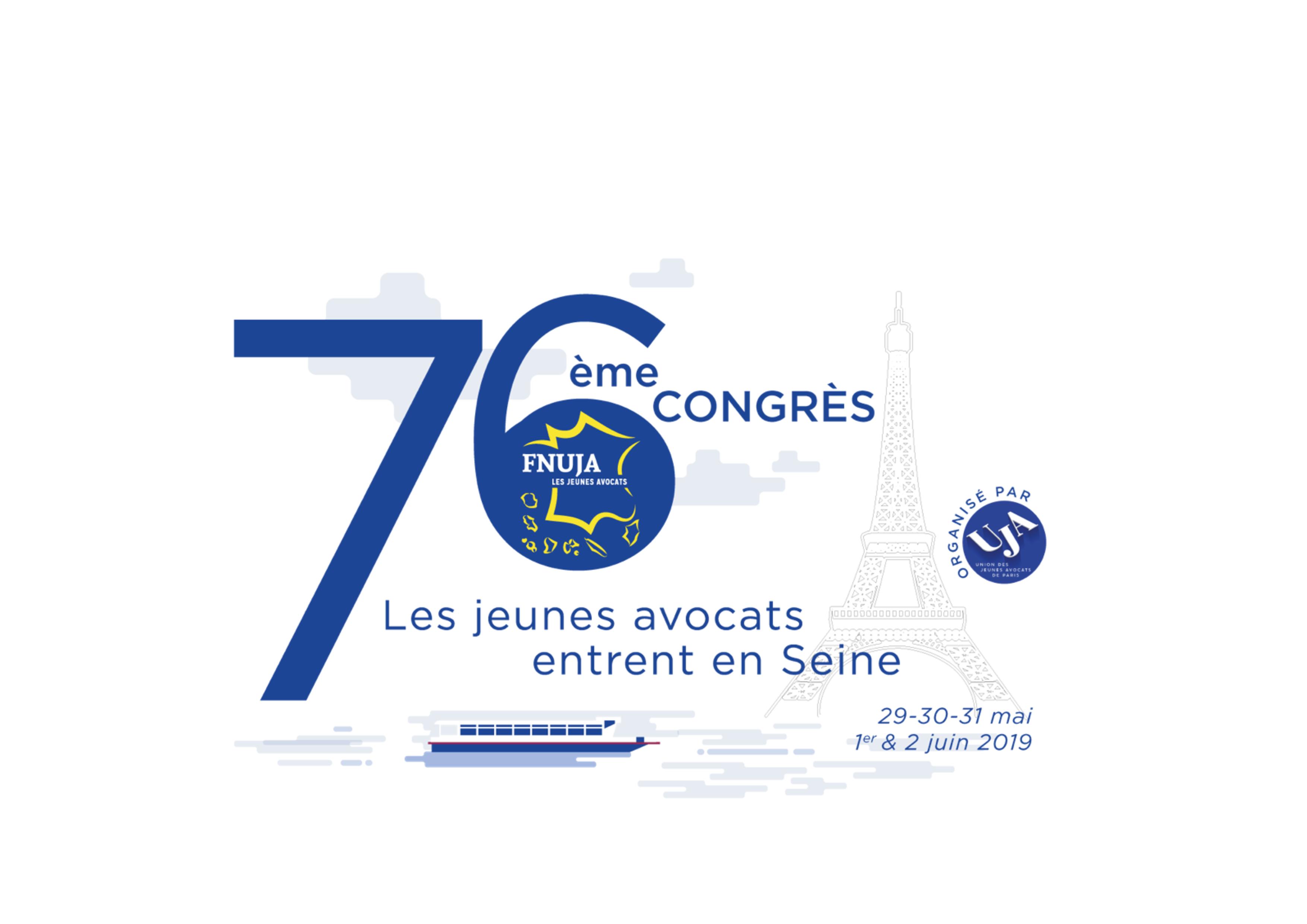 Congrès de Paris 2019 - Les jeunes avocats entrent en Seine!" - LES MOTIONS