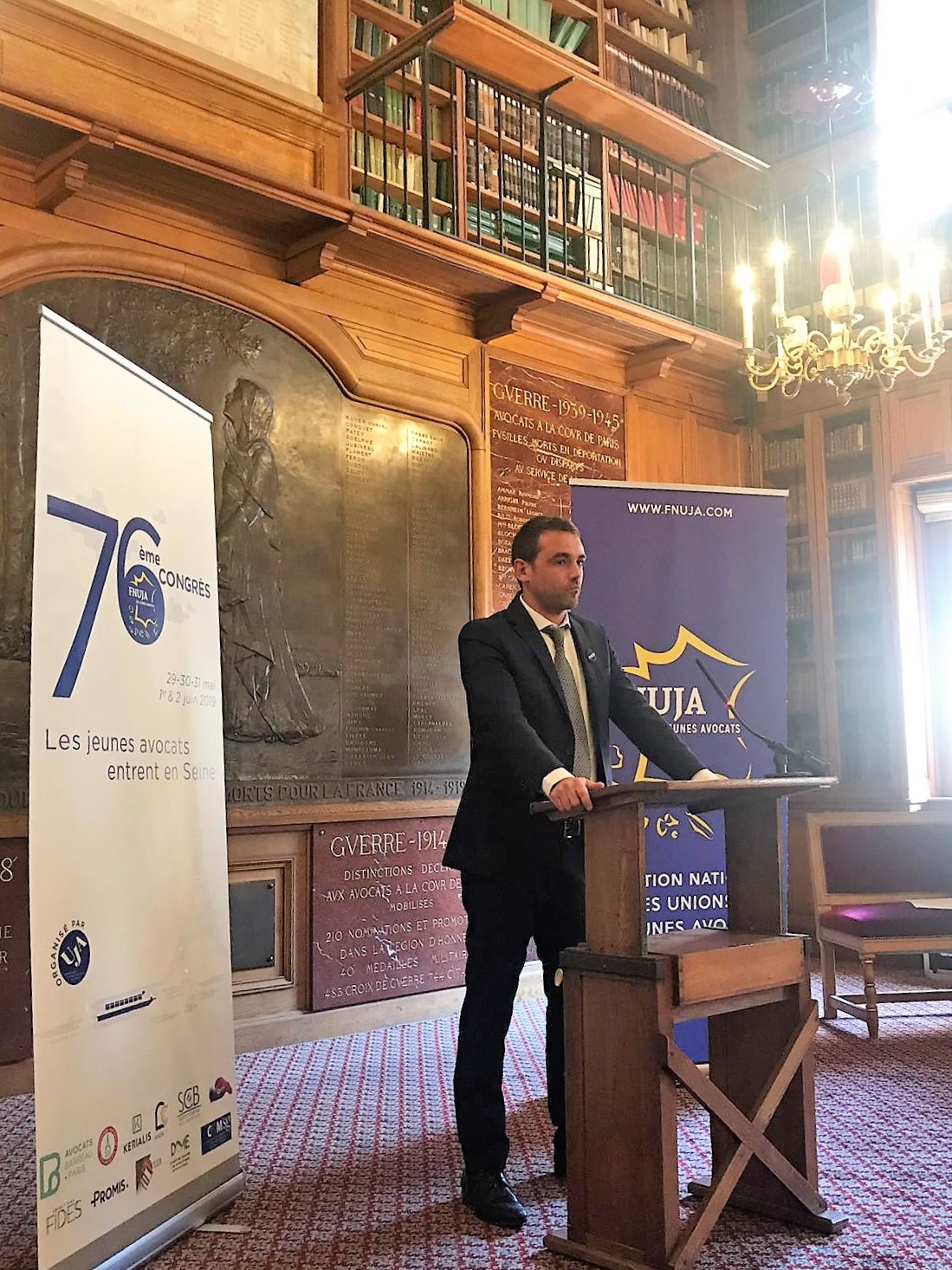 Discours de Jean-Baptiste BLANC, nouveau Président