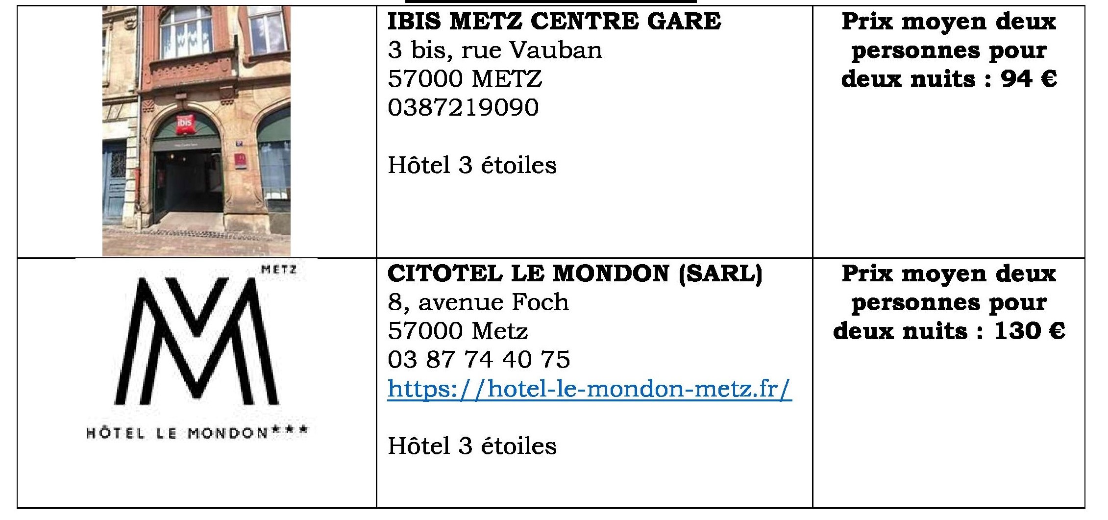 Comité décentralisé à Metz