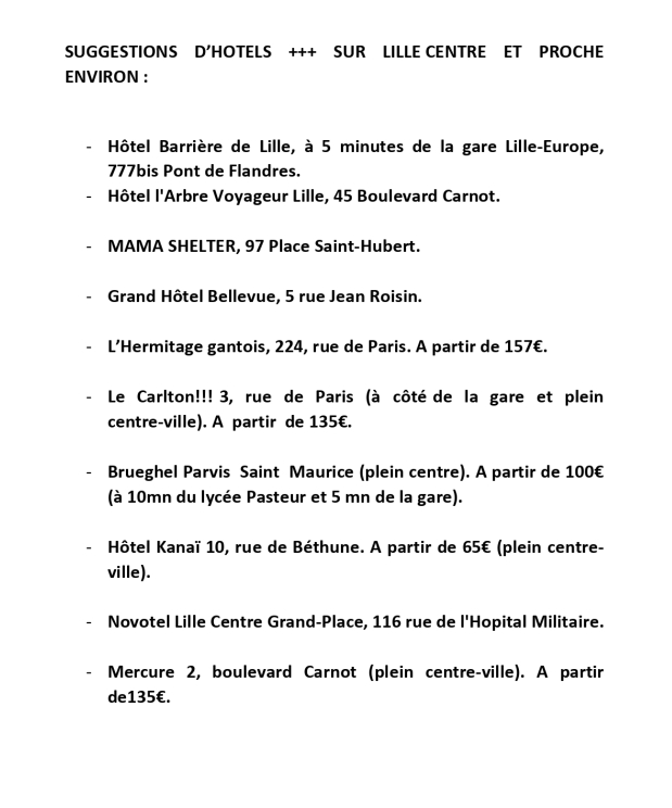 Comité décentralisé à Lille
