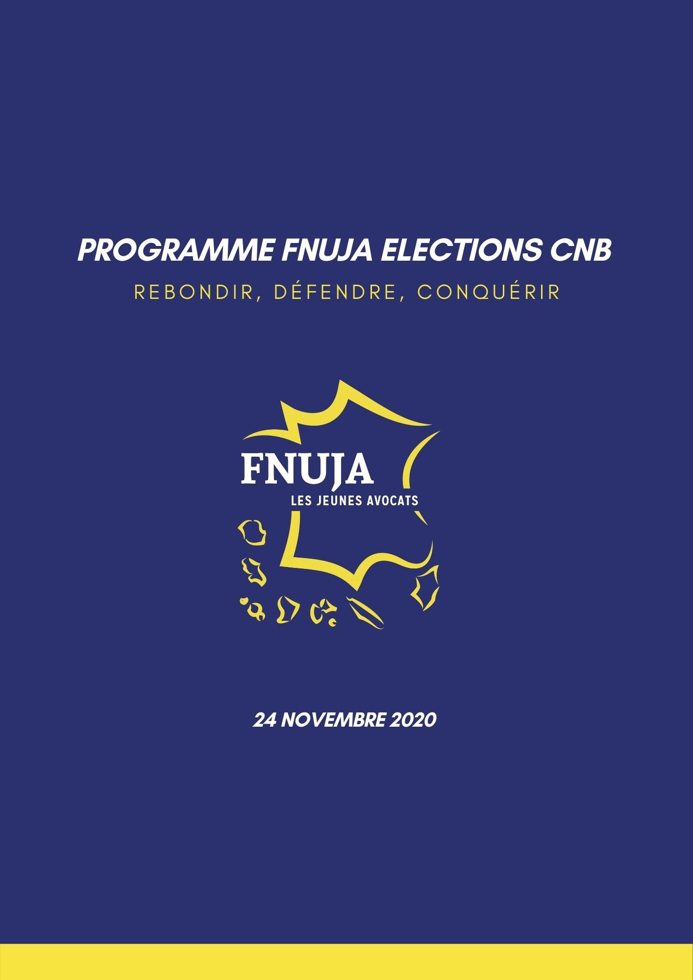 Elections CNB : Profession de foi de la FNUJA