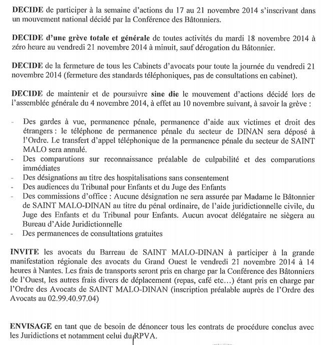 Les Avocats mobilisés pour une Justice de Qualité ! 