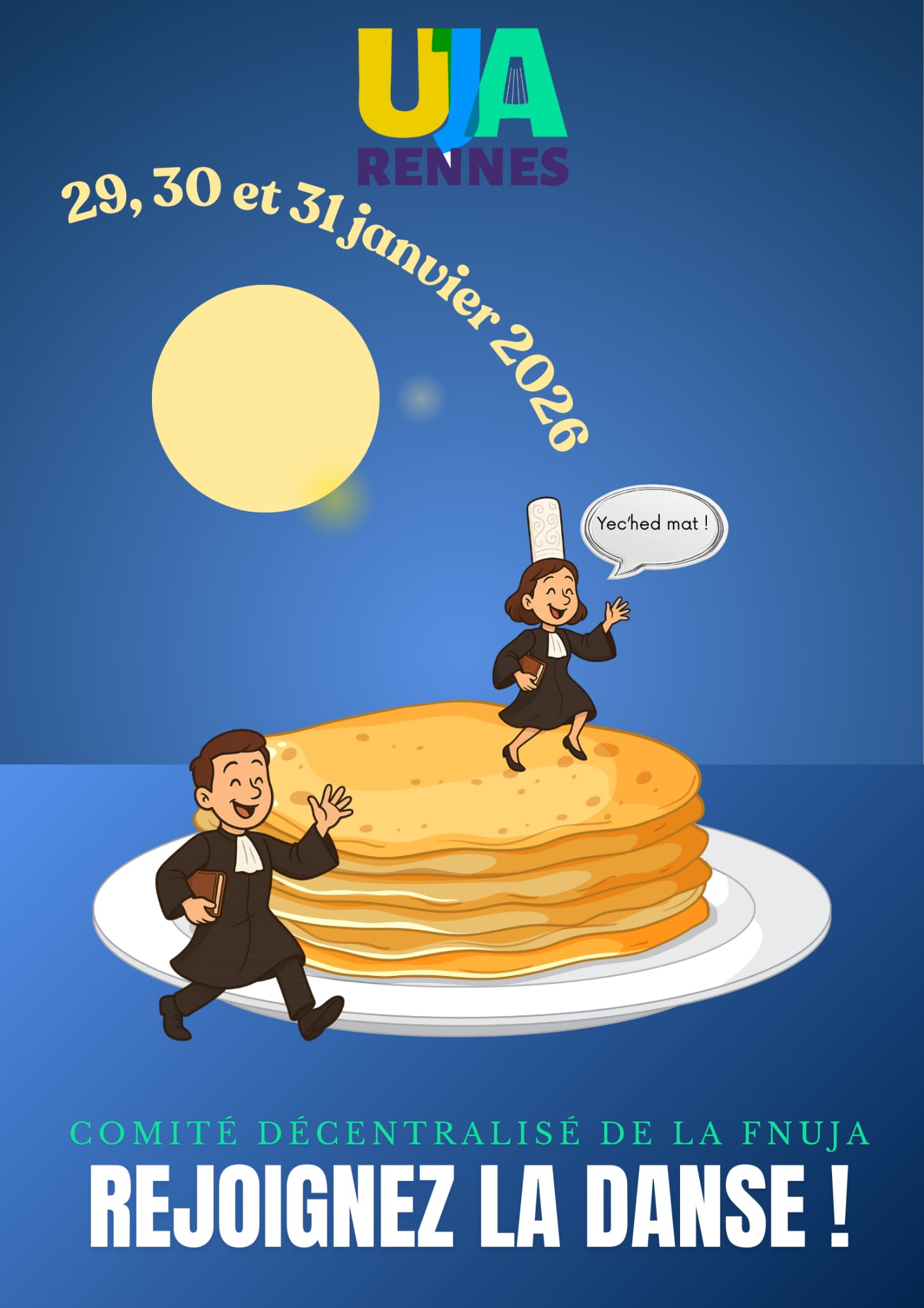 Comité décentralisé de la FNUJA de l'UJA de Rennes du 29 janvier au 1er février 2026