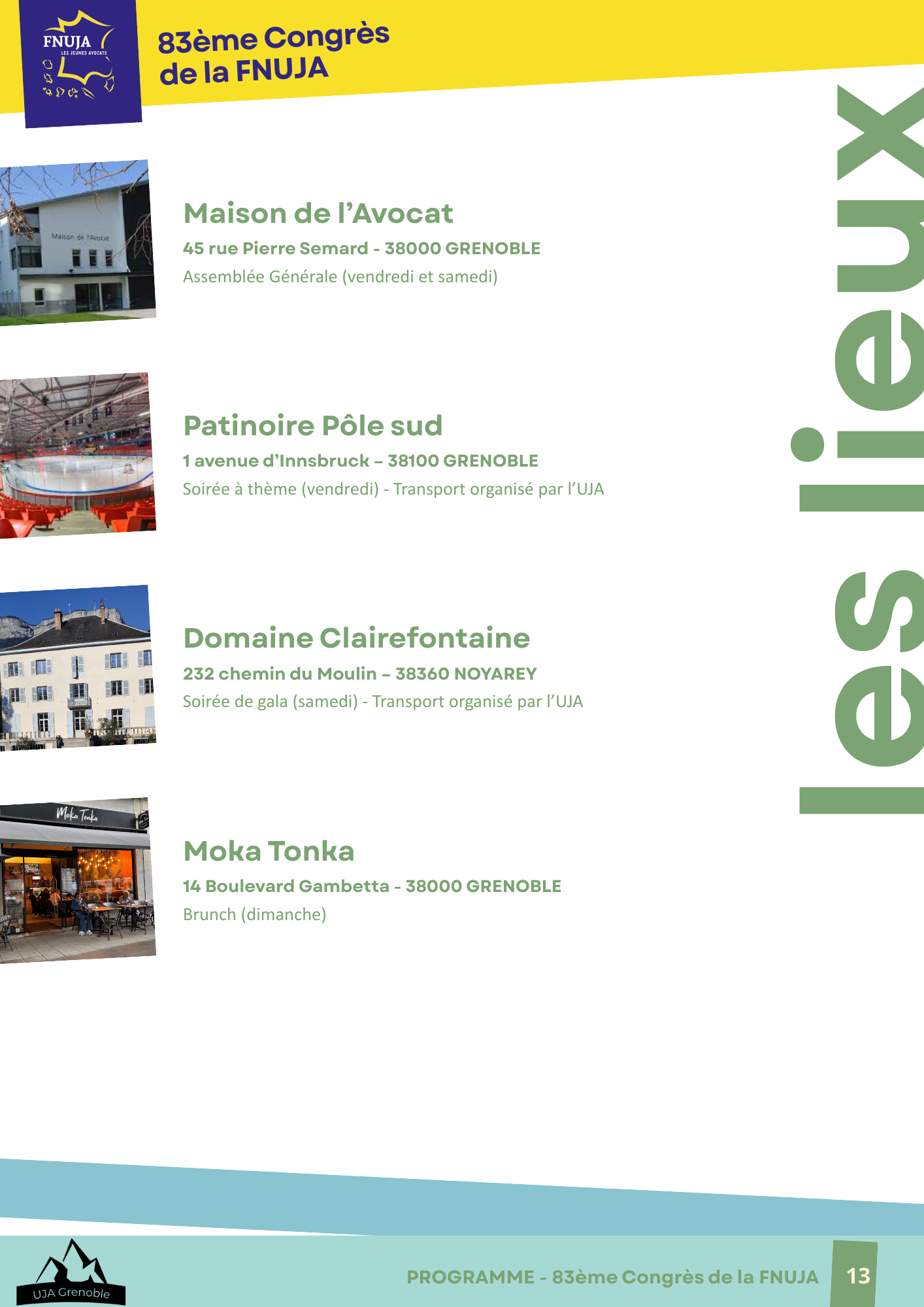 83ème congrès de la FNUJA à Grenoble : « Les jeunes avocats prennent de la hauteur »