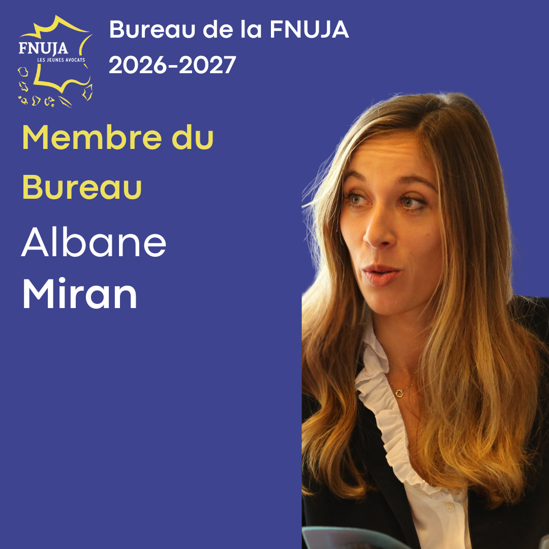 Les membres du Bureau pour l'année 2026-2027