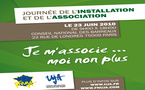 Le 23.06.2010 - LA JOURNEE DE L'INSTALLATION ET DE L'ASSOCIATION