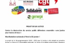 Mobilisation contre le PLJ Justice - Manifestation à Paris le 15 janvier 2019 !