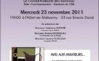 AIX EN PROVENCE : Table Ronde "Qu'est ce que le CNB ?"