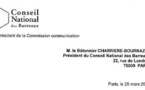 La communication de la profession muselée !